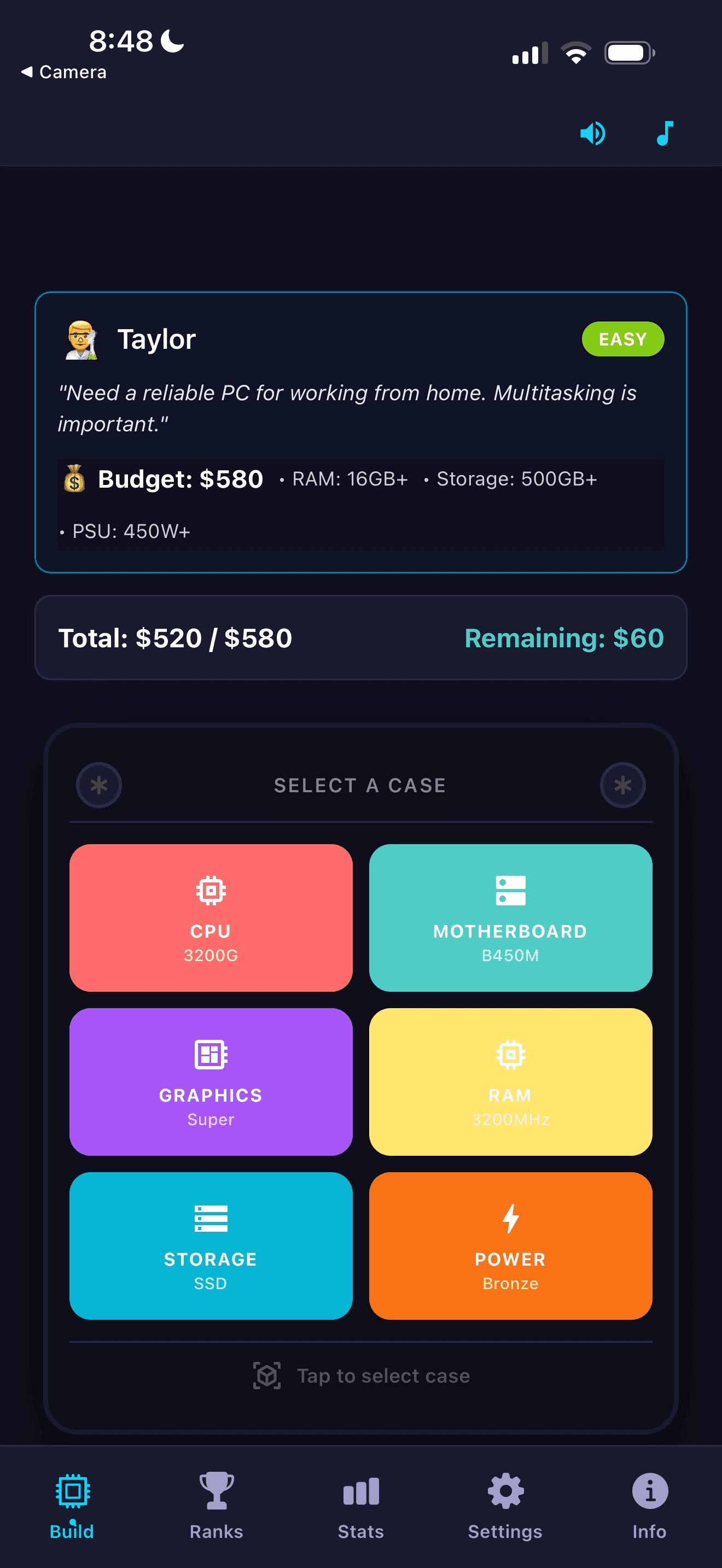 PC Builder Game screenshot 1